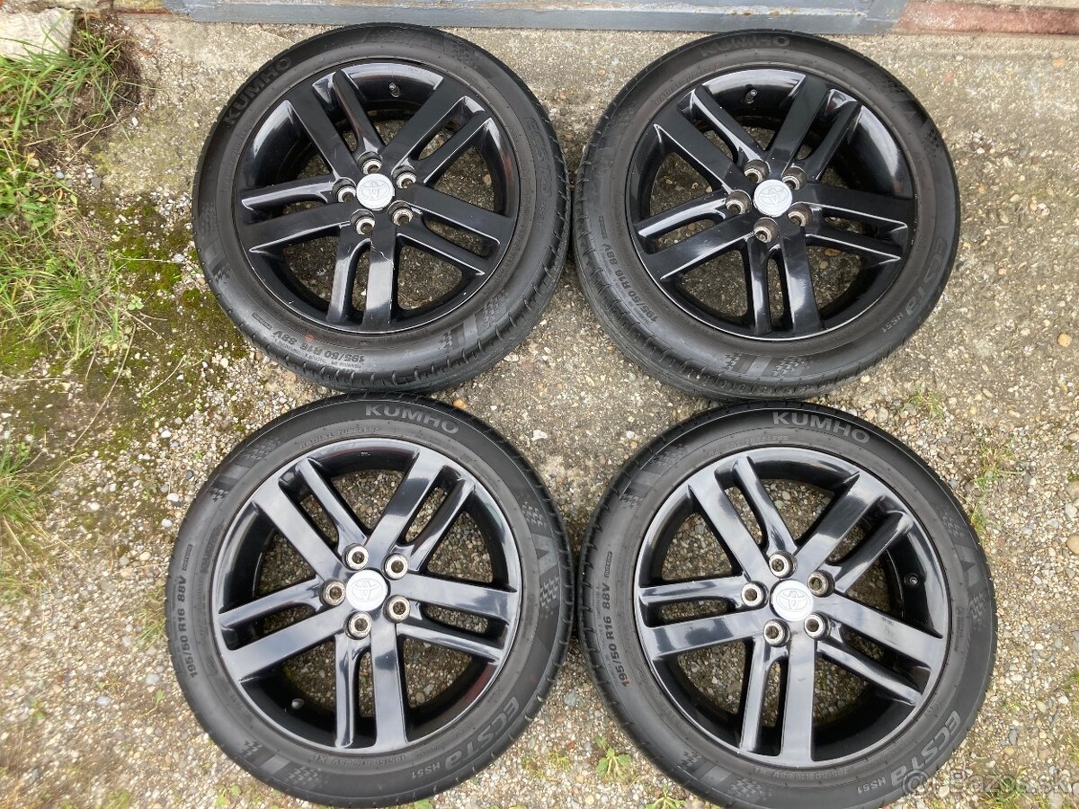 Toyota 16" hliníkové disky 5x100