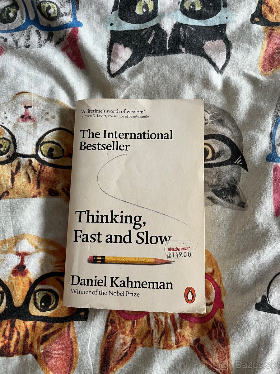 Kniha thinking fast and slow