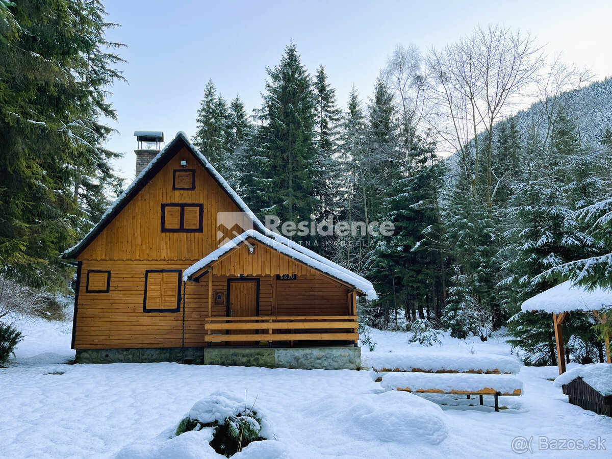 Na predaj čarovná chata uprostred lesa – Liptovský Ján