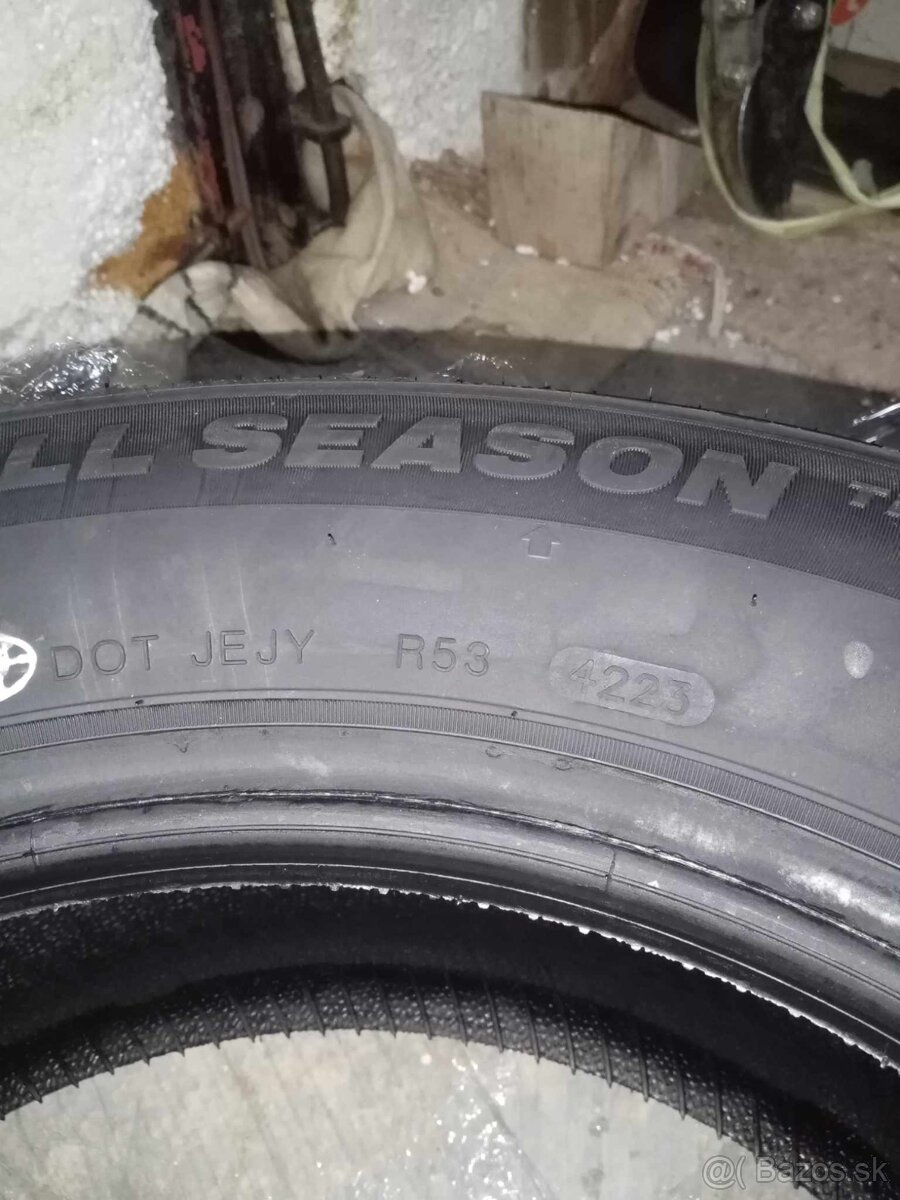 Celoročné nové pneumatiky