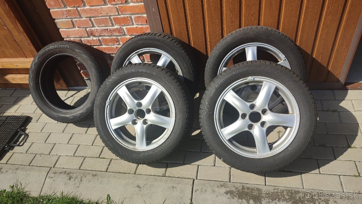 Alu disky 16x6,5J R16 + zimné kolesá