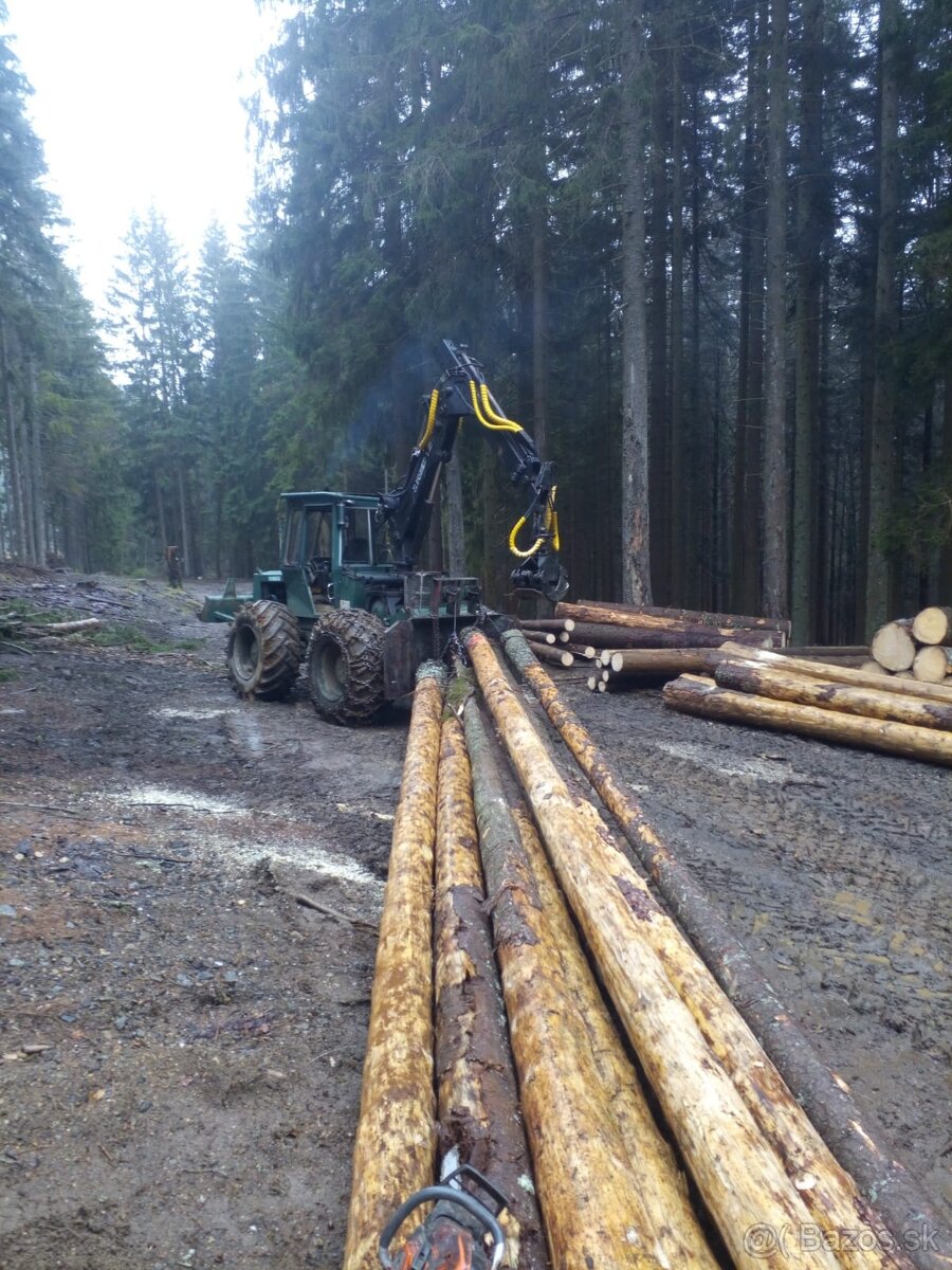 LKT 81 hydrostat, osové nápravy,hydraulická ruka