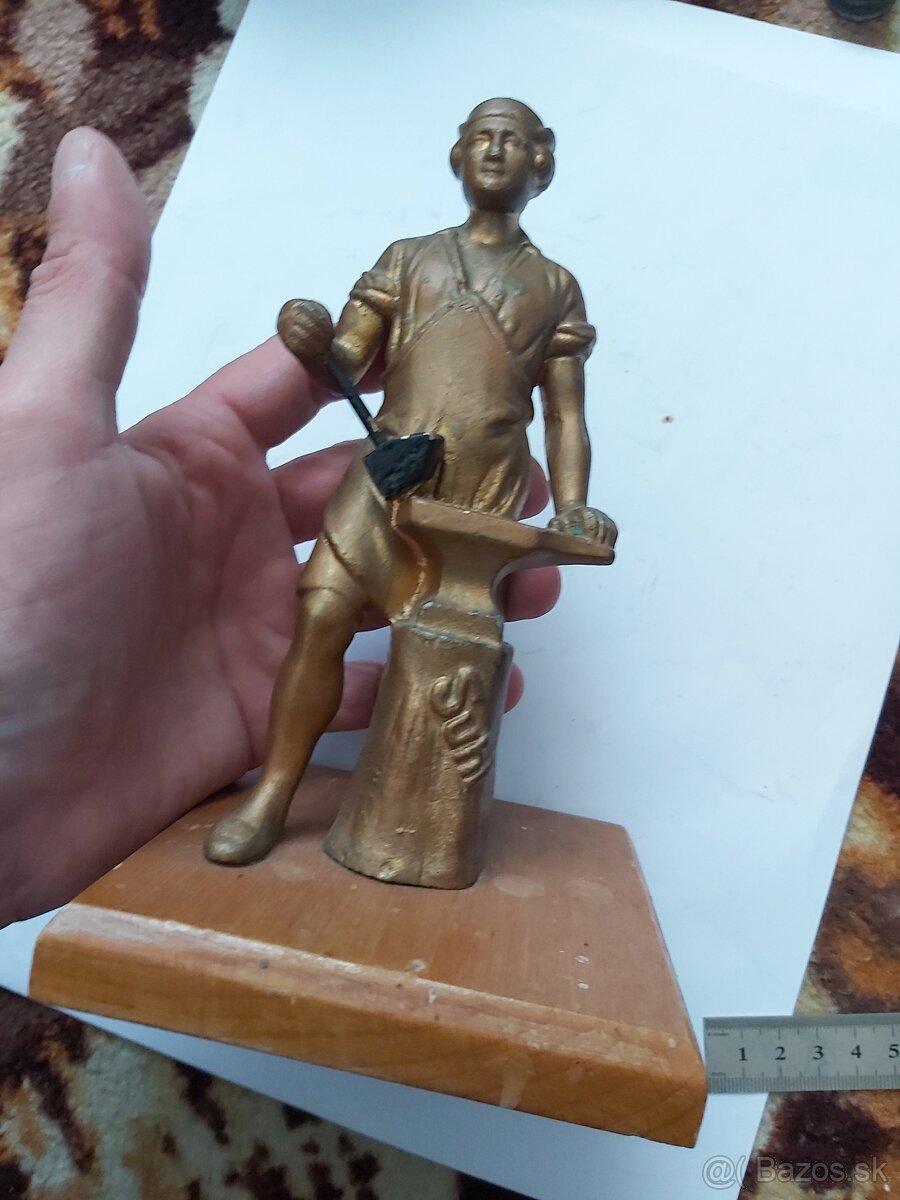 Kovová dekorácia - kováč