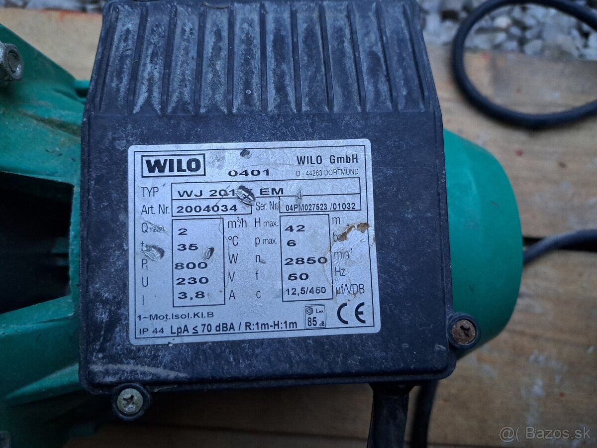 wilo wj 201 x em