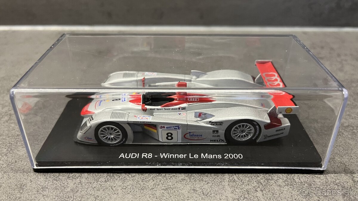 Audi R8 Audi R10 Le Mans 1:43 Spark Hachette