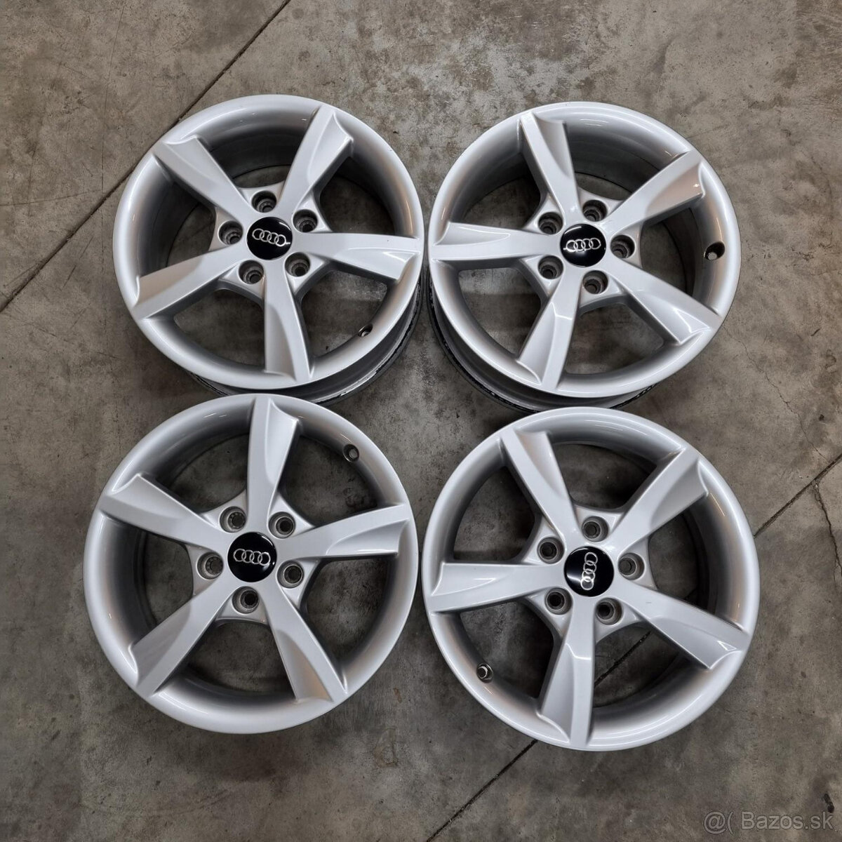 AUDI hliníkové disky 5x112 R16 6J ET48