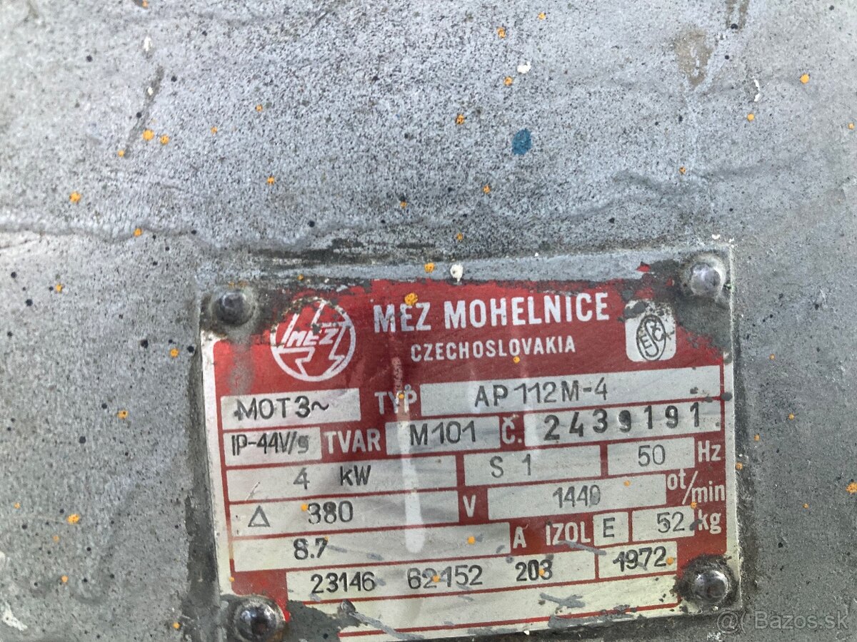 Elektromotor 4kw,1440ot./min