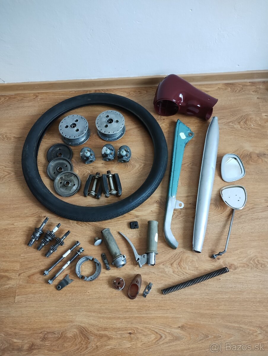 Predám náhradné diely na jawetta 551 a Štadión S 11 a S 22