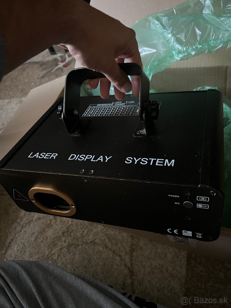 Laser Display System DMX DJ svetelná aparatúra