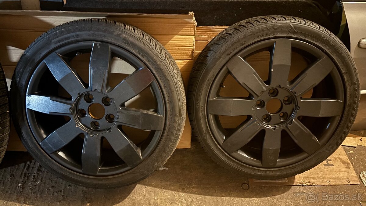 Kolesa, zimné pneumatiky 225/40R18 disky 5x108 r18