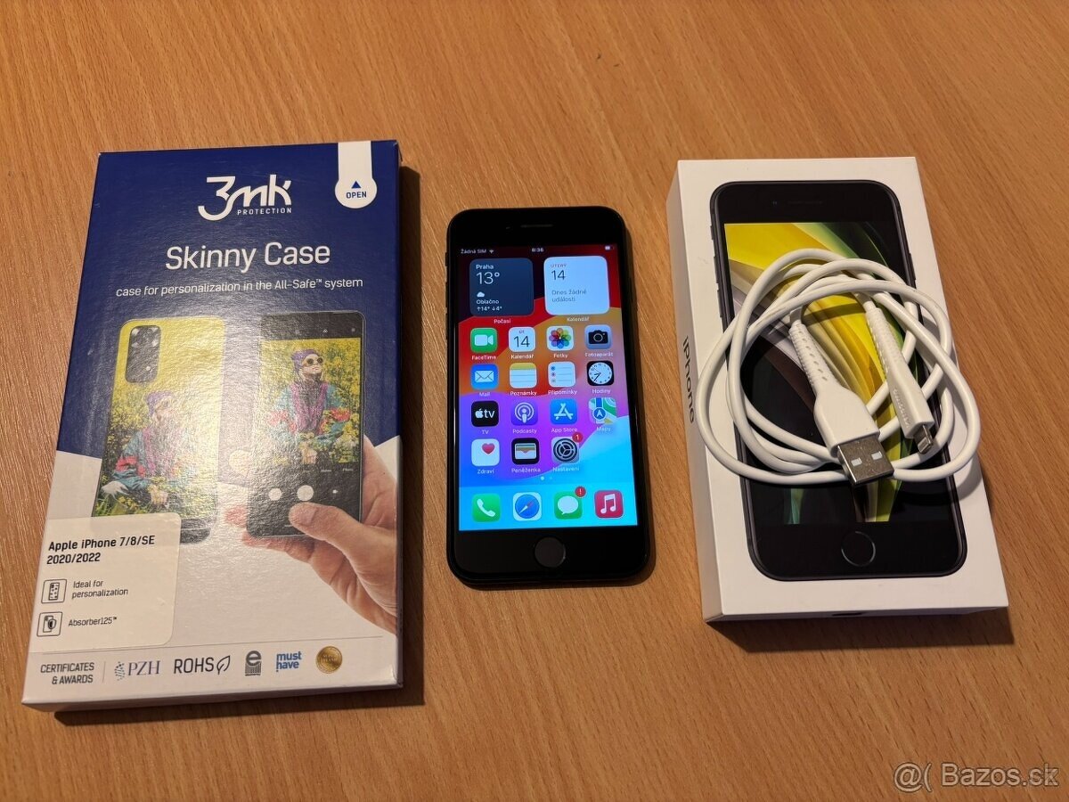 Predám - Apple iPhone SE (2020) 64 GB ČIERNY