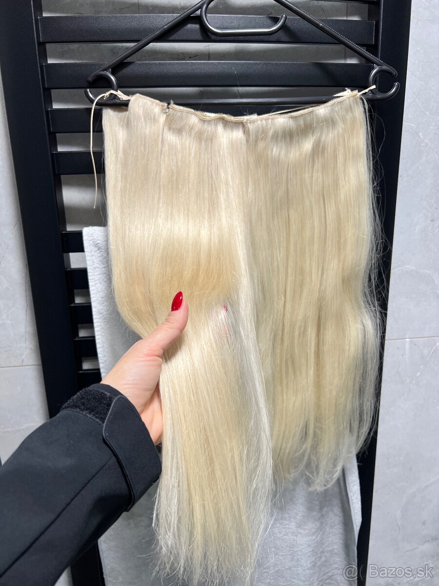 Clip-in vlasy Queen, odtieň #606 ladova blond,