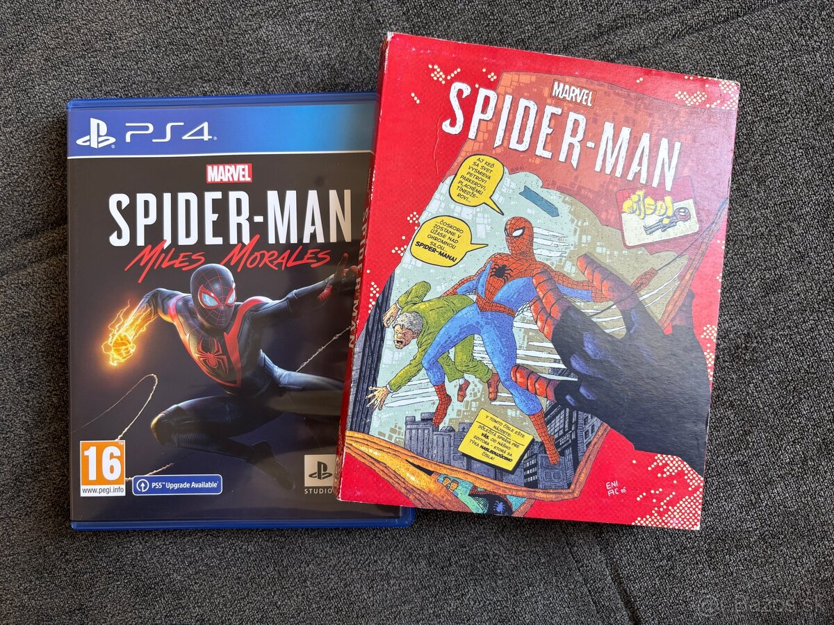 Spider man Miles Morales PS4 + sleeve