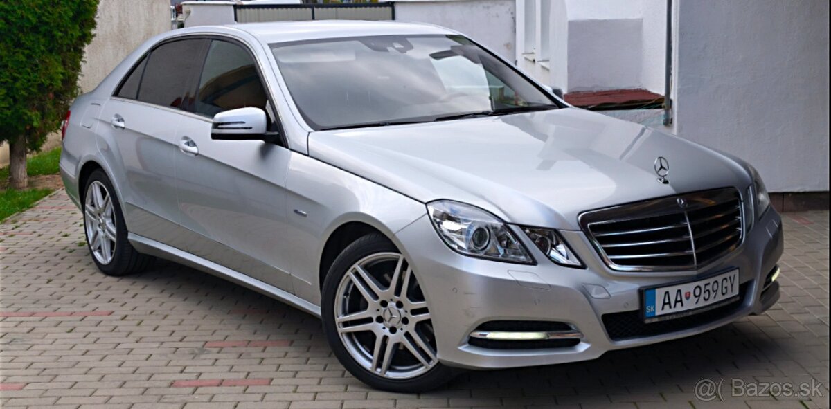 Mercedes - Benz E350CDI 4Matic Kúpené SK