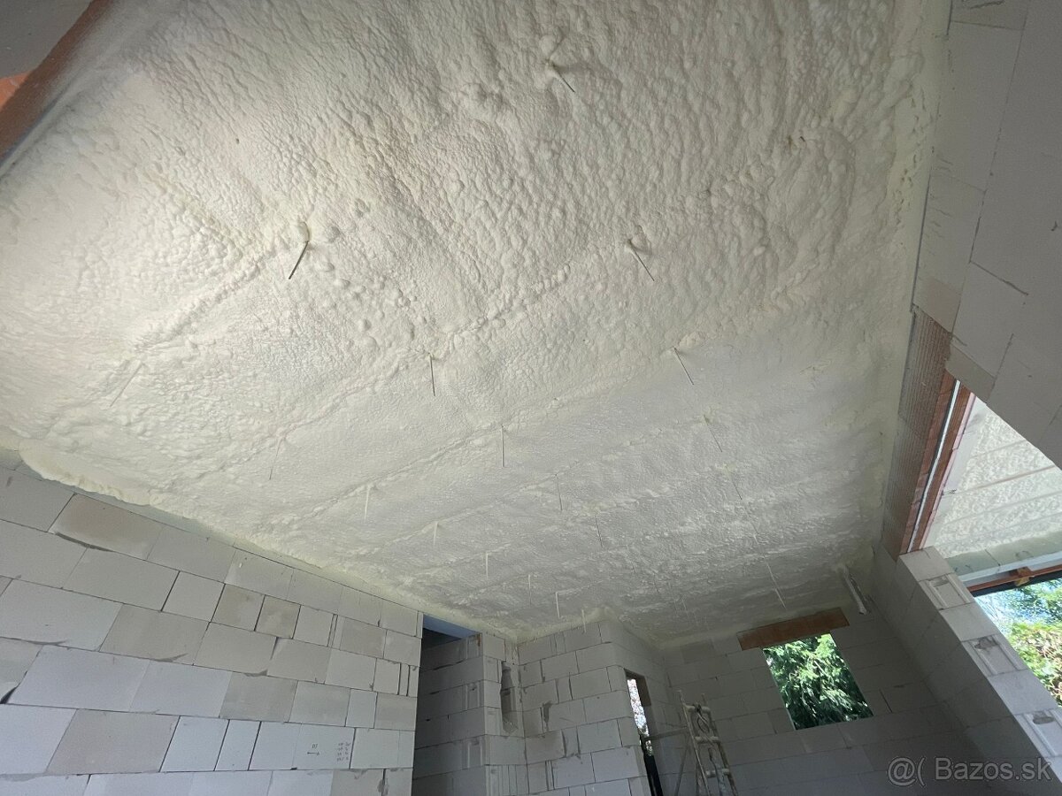 Zateplenie PUR izolácia ✅pôsobíme na celom Slovensku