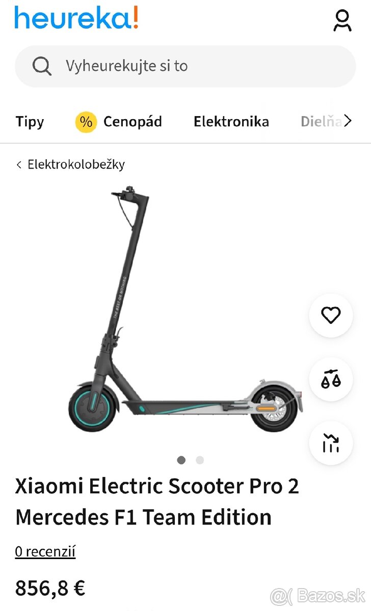 Elektrická koloběžka xiaomi pro 2 Mercedes F1 team edition