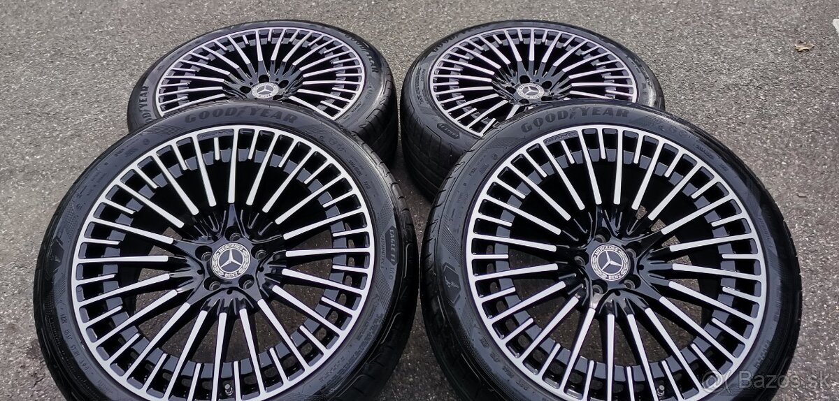 21"alu original Mercedes s letními  pneu 255/45R21 Continen