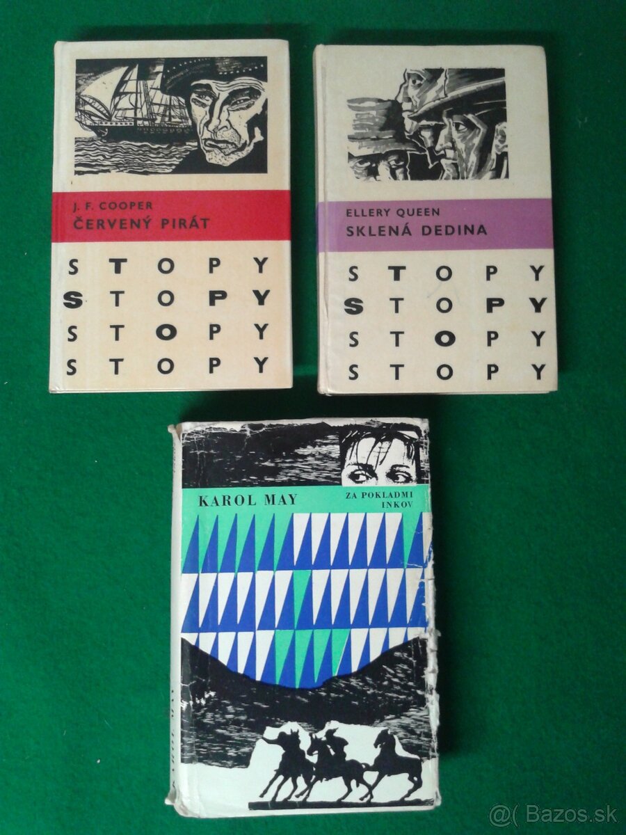Knihy - dobrodružné romány