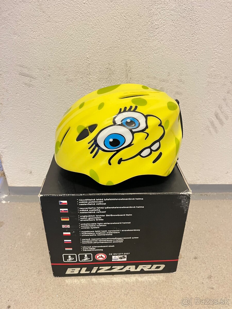 Detská prilba Blizzard Spongebob