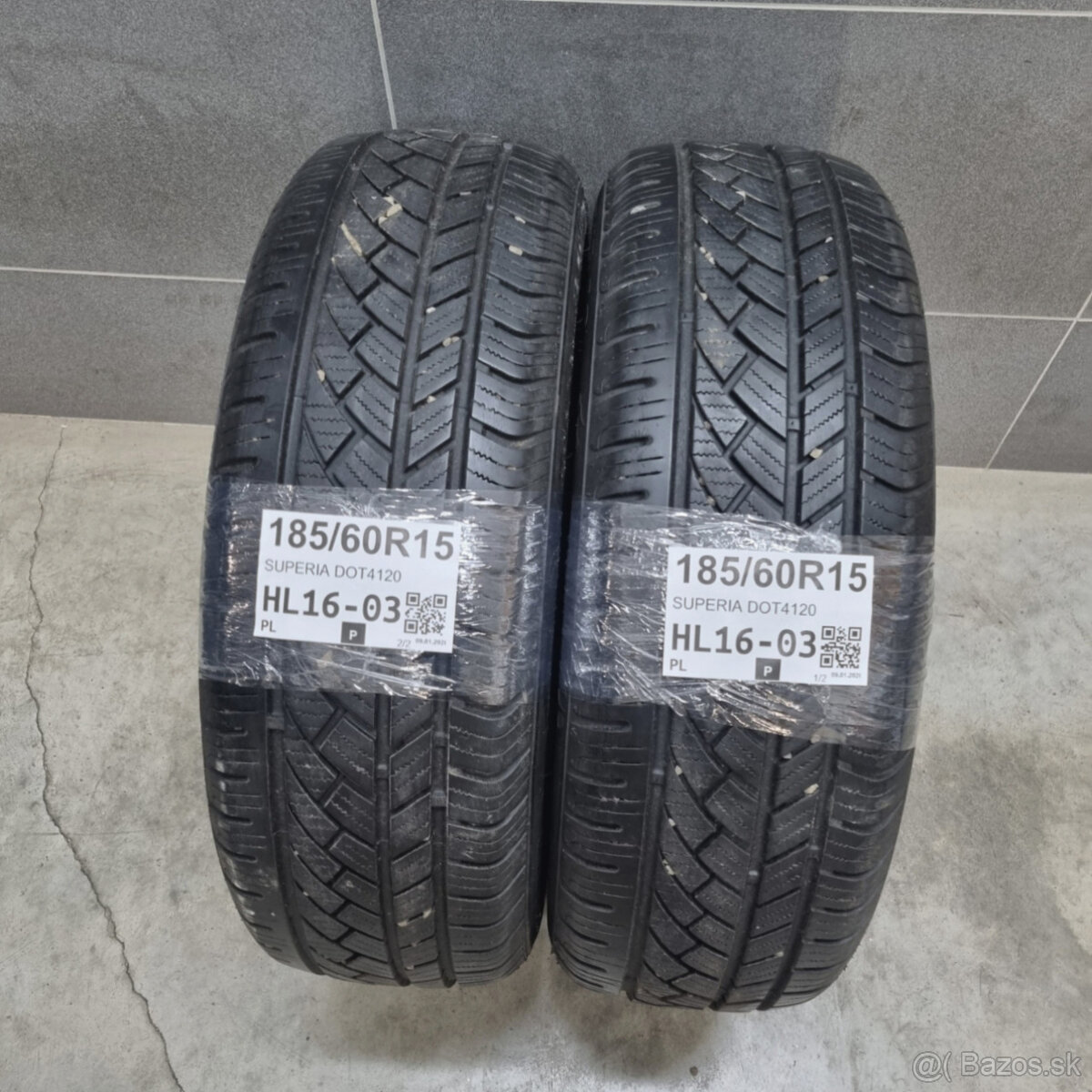 Celoročné pneumatiky 185/60 R15 SUPERIA