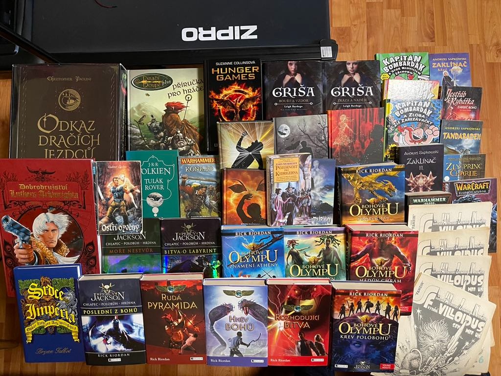 Kolo času,DOOM,Halo,Divocí a zlí,Warcraft,Obsidio,Griša at