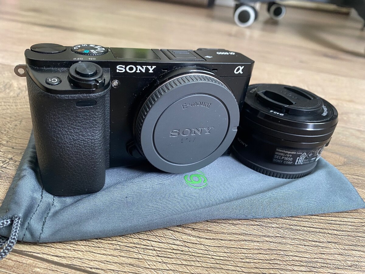 Sony A6000 + Príslušenstvo