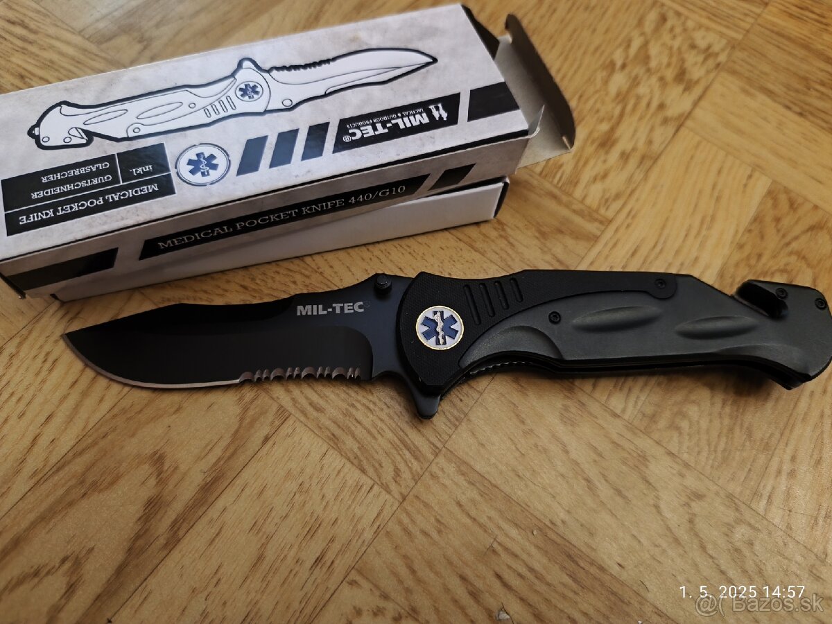 Miltec g10 záchranársky nôž