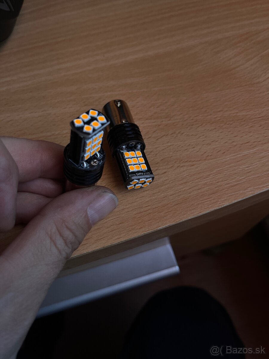 oranžové led ziarovky