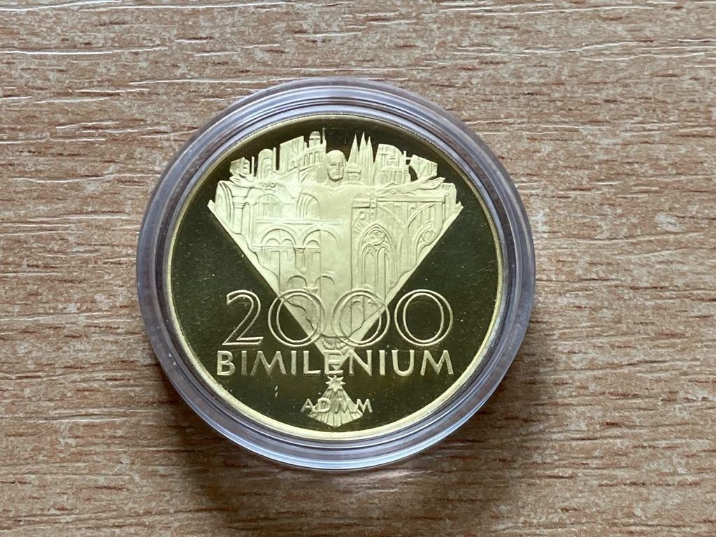 10000sk 2000 Bimilenium zlatá zberateľská minca Slovensko