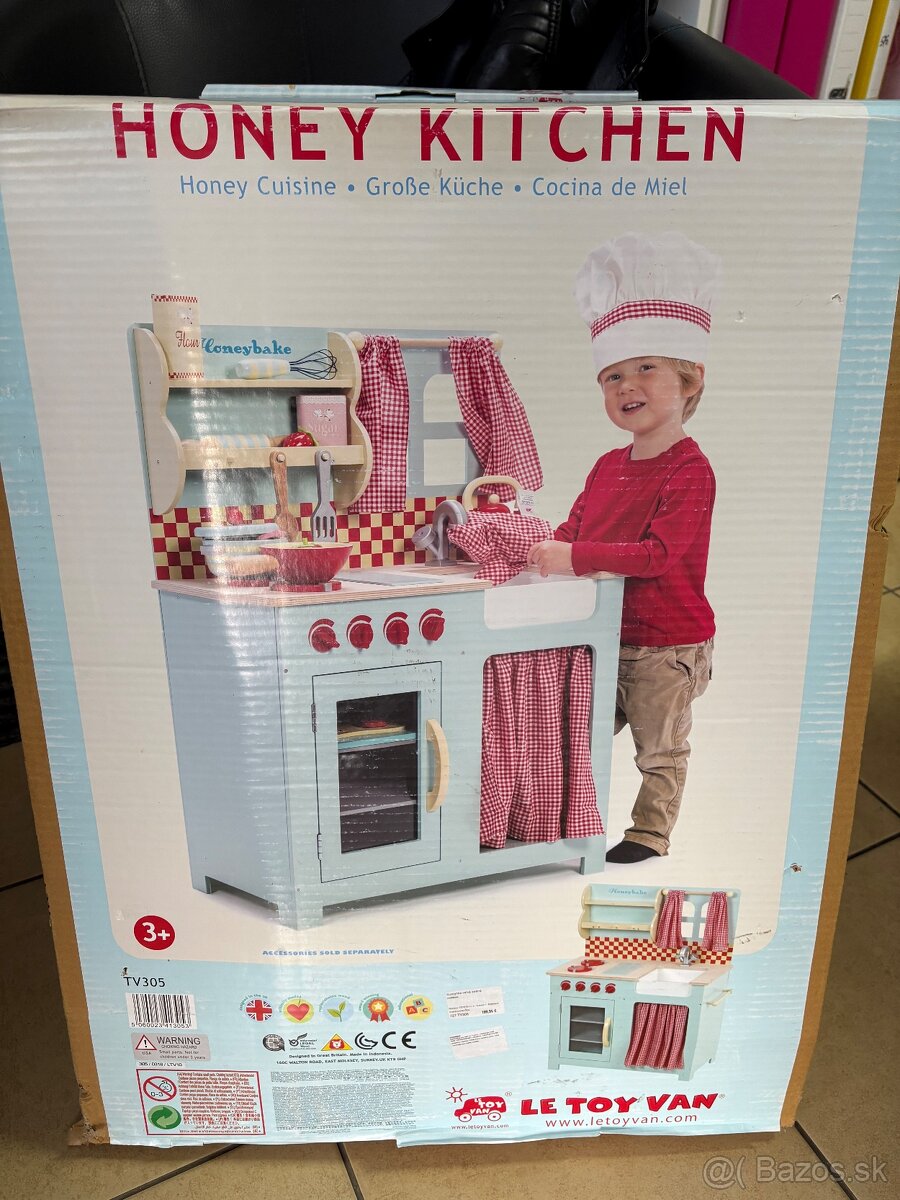 Le toy van - detská zdobená kuchynka PC 199 eur
