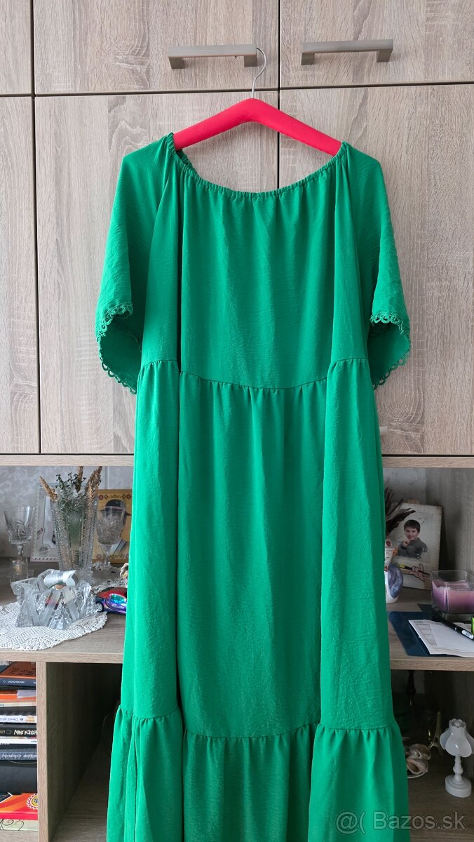 Saty 3xl zelene podajne maxi