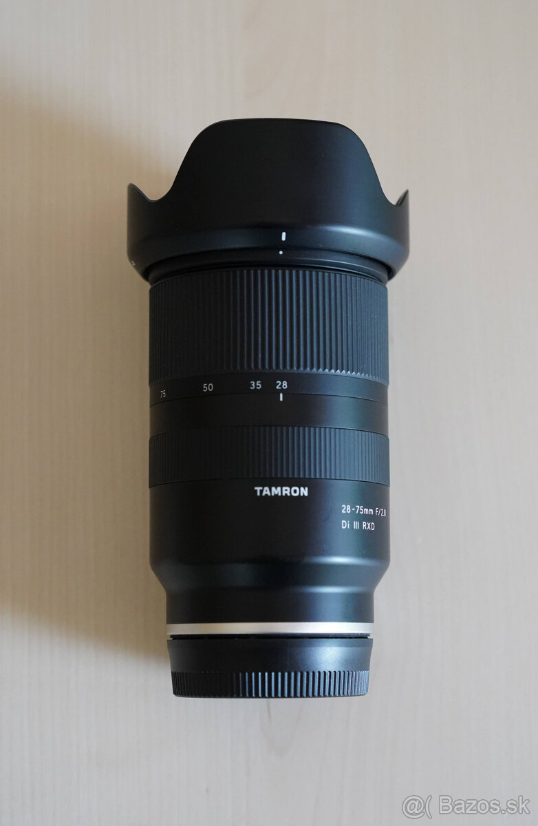 Tamron 28-75mm f/2.8 Di III RXD (1. generácia) pre Sony E-mo