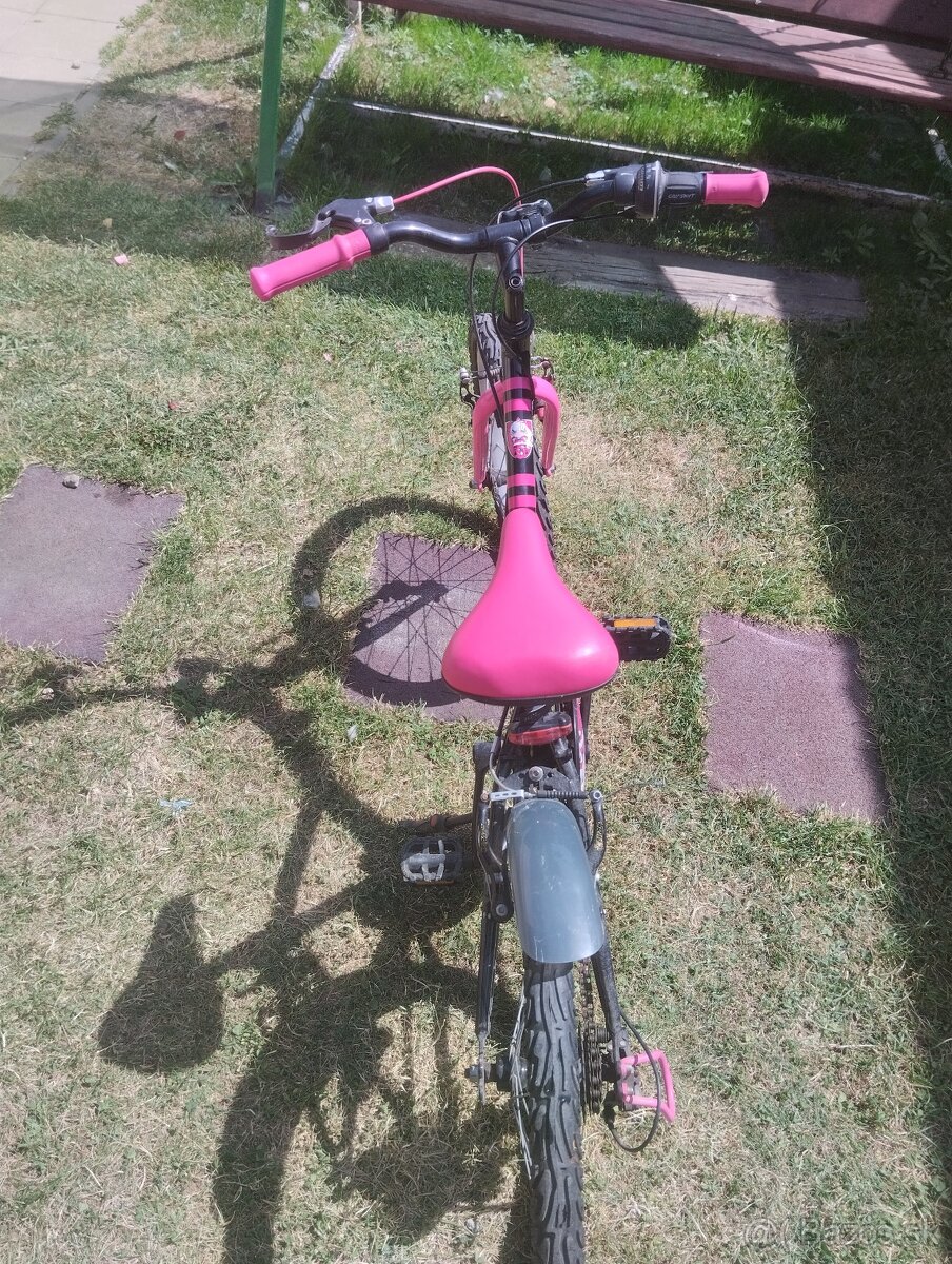 Dievčenský detský bicykel