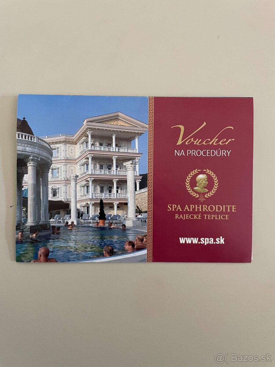 Voucher na procedúry SPA APHRODITE Rajecké Teplice