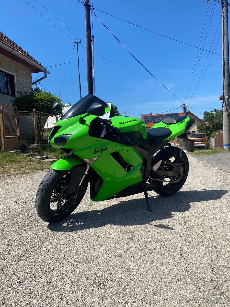 Kawasaki zx6r 25kw v TP