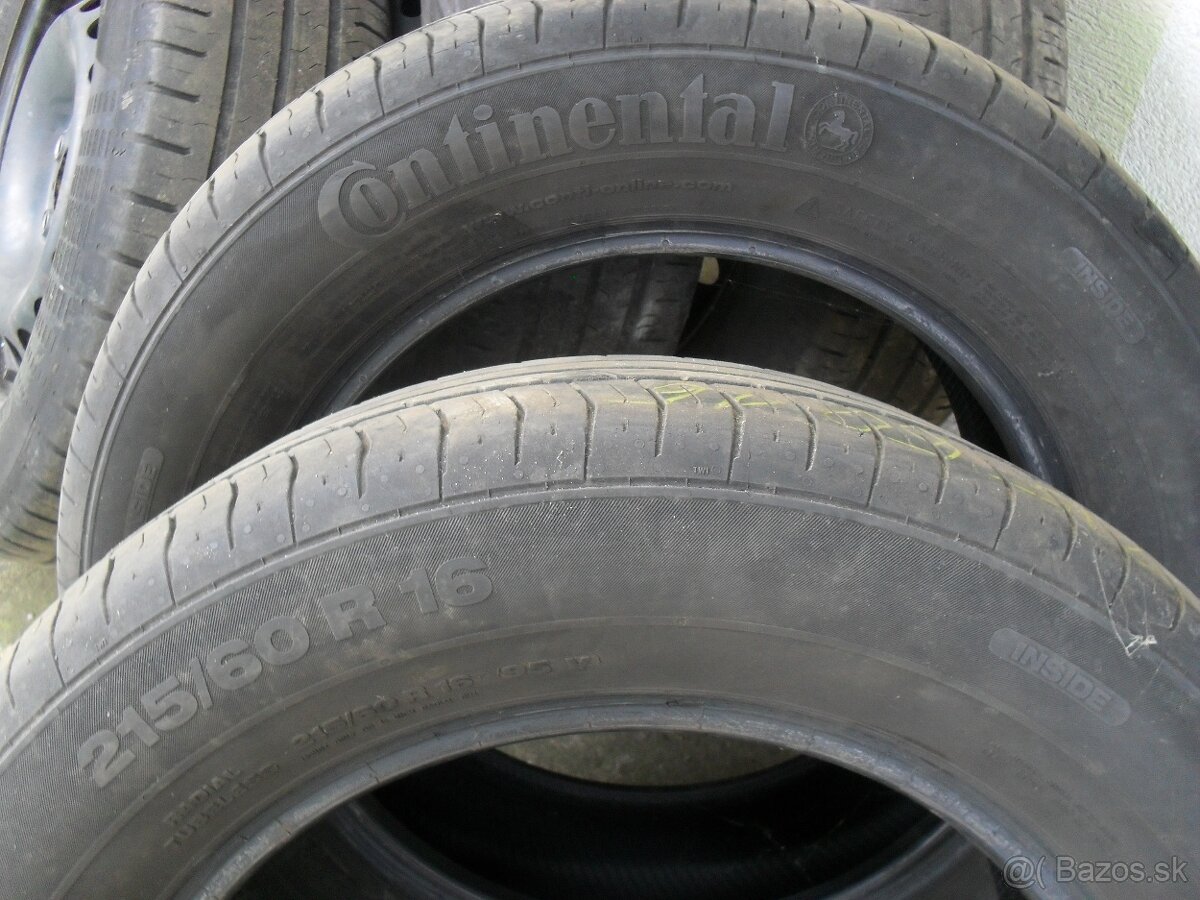 Continental 215/60R16 letné