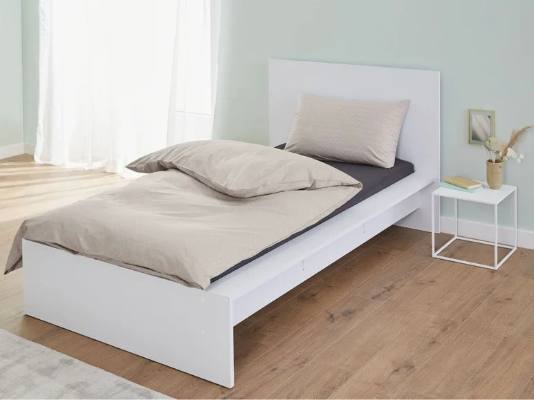Predám novú posteľ – Rám postele Genf, 90 cm, biely (Lidl)