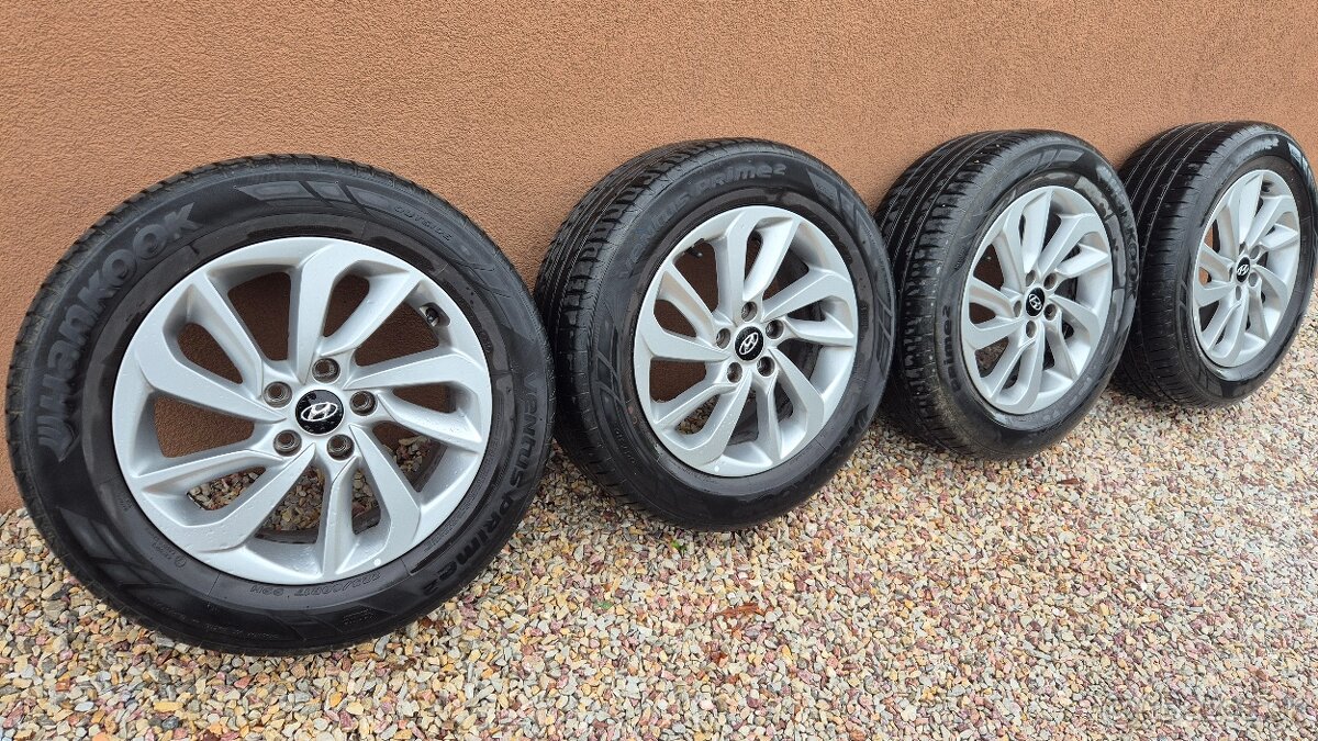 Predám kolesa/disky Hyundai 5x114.3 r17