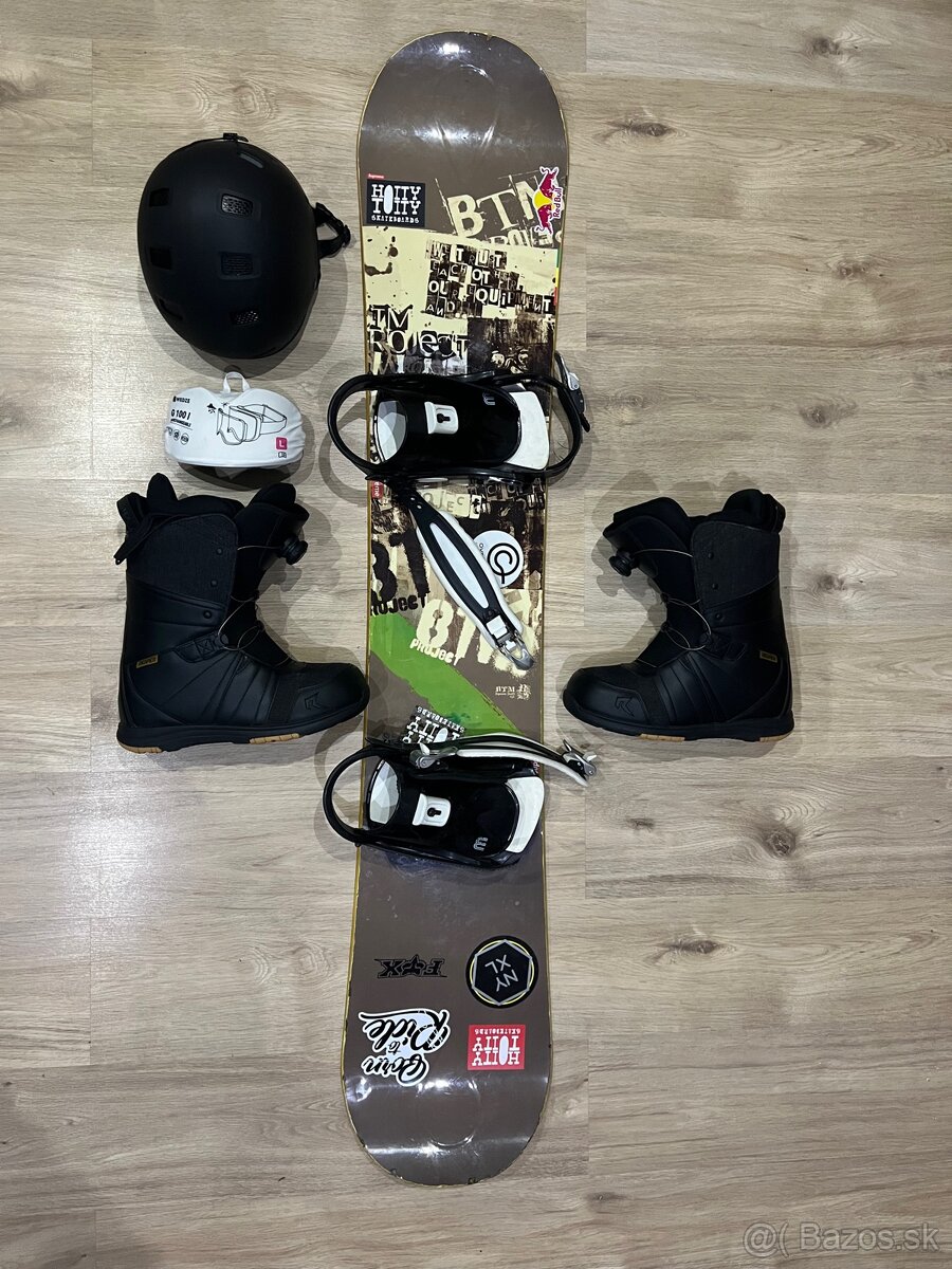 Snowboard + vybavenie