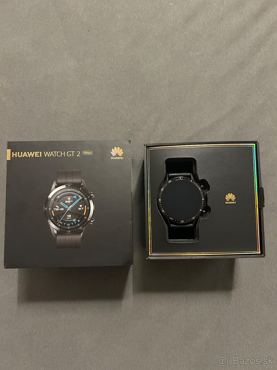 Predám hodinky Huawei Watch GT 2 46mm Black Strap
