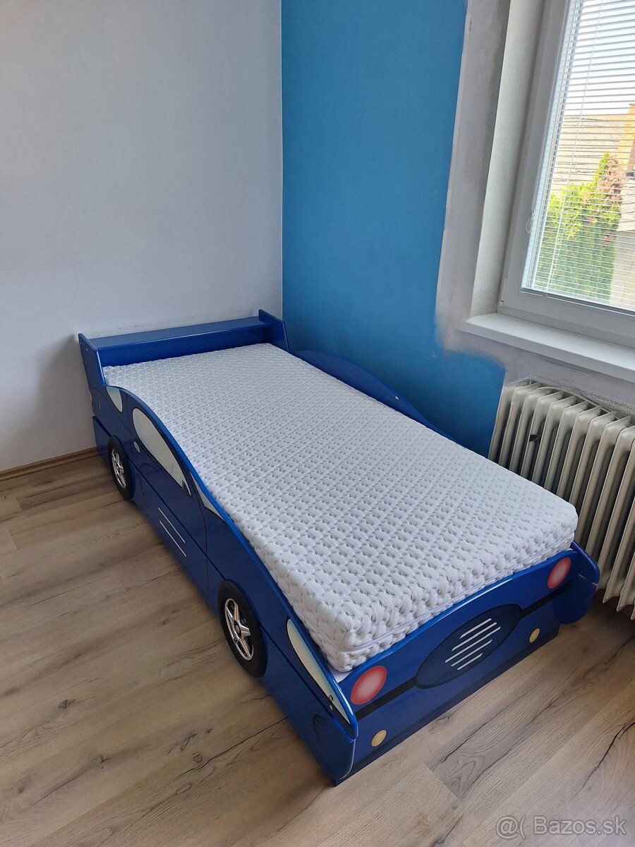 Postel do detskej izby - auto