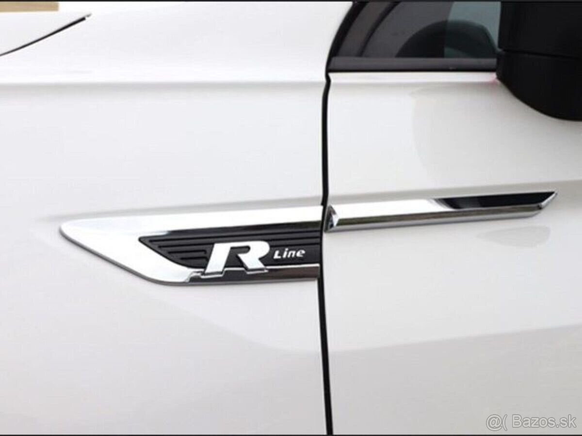 Rline kridelka plaketky na blatniky dvere TIGUAN