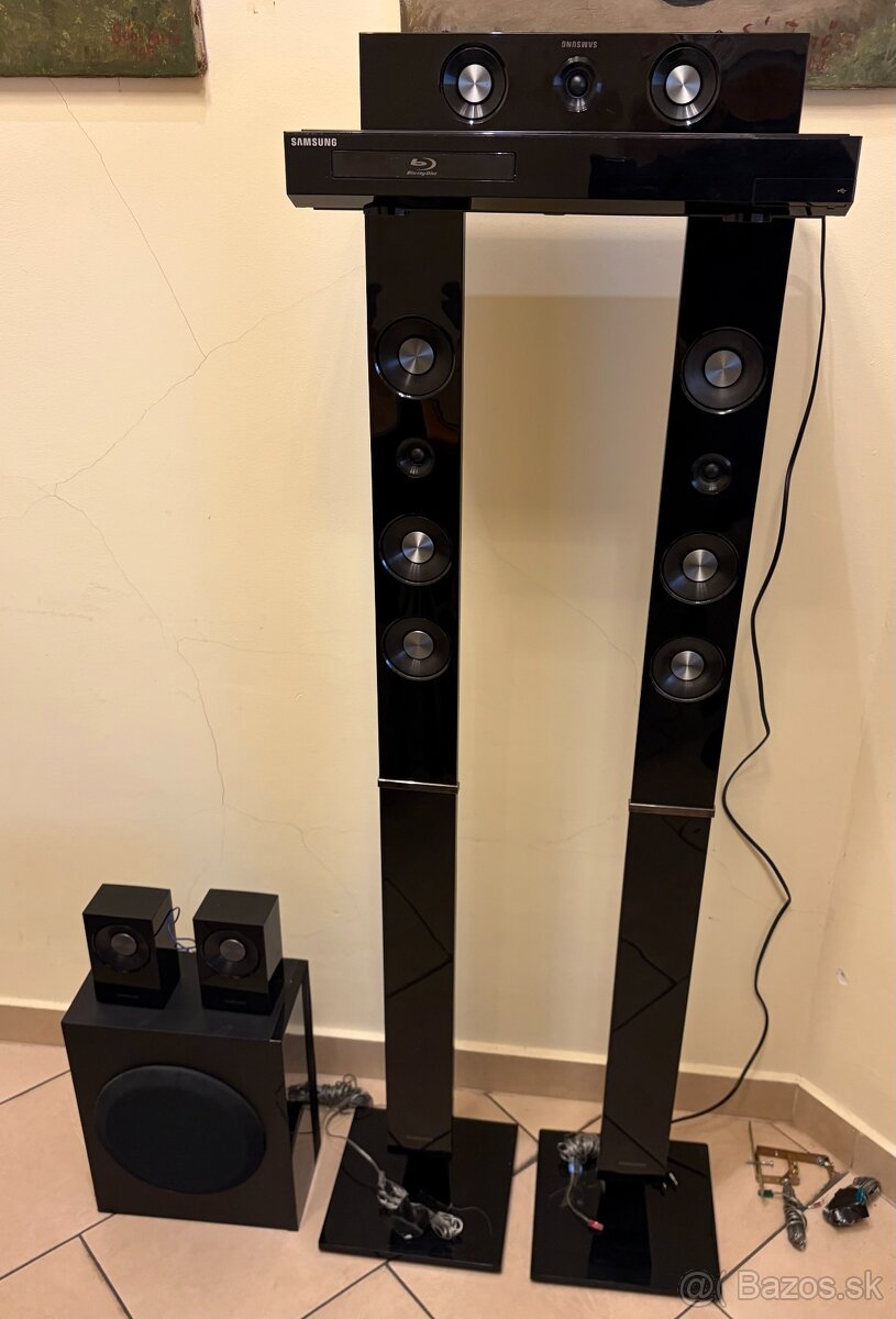 Predám domáce kino Samsung HT-C5530 Blue-ray