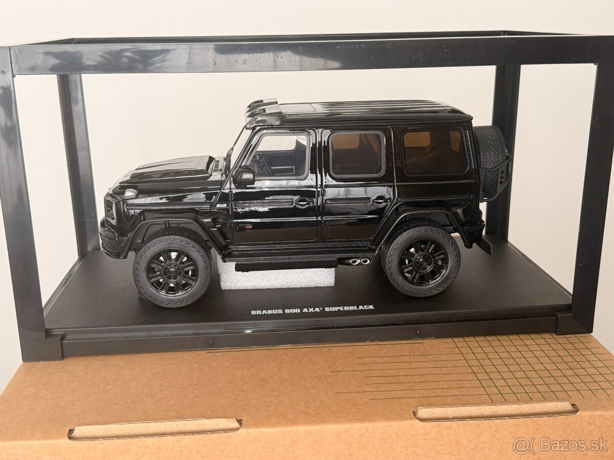 1:18 Mercedes-Benz Brabus G800 - Superblack - GT-Spirit