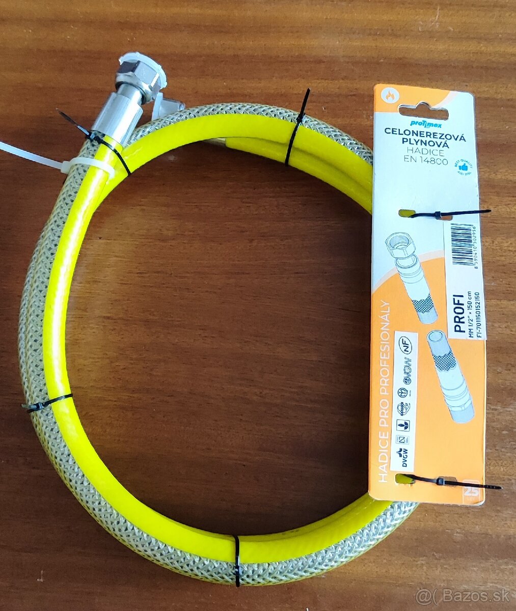 Plynová hadica na pripojenia sporáka