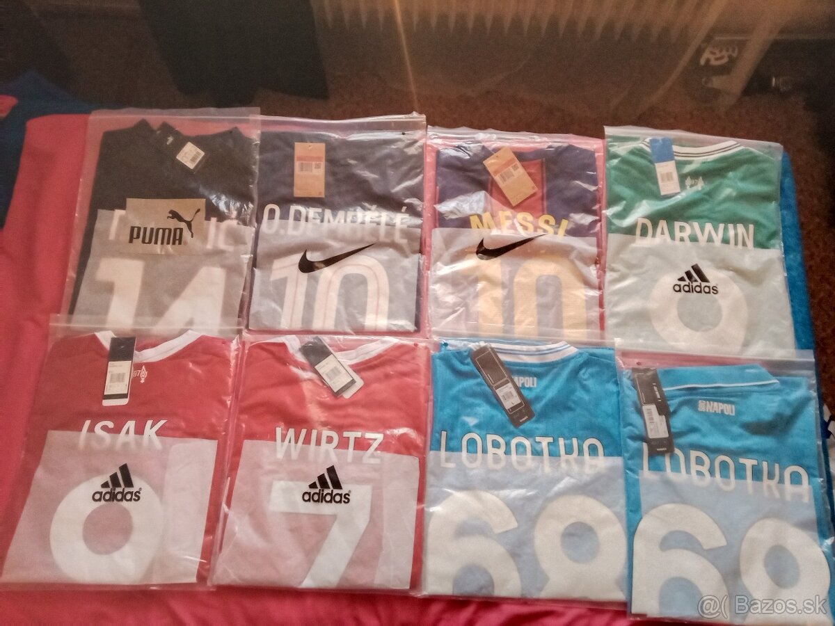 Futbalové dresy na predaj (Prešov)