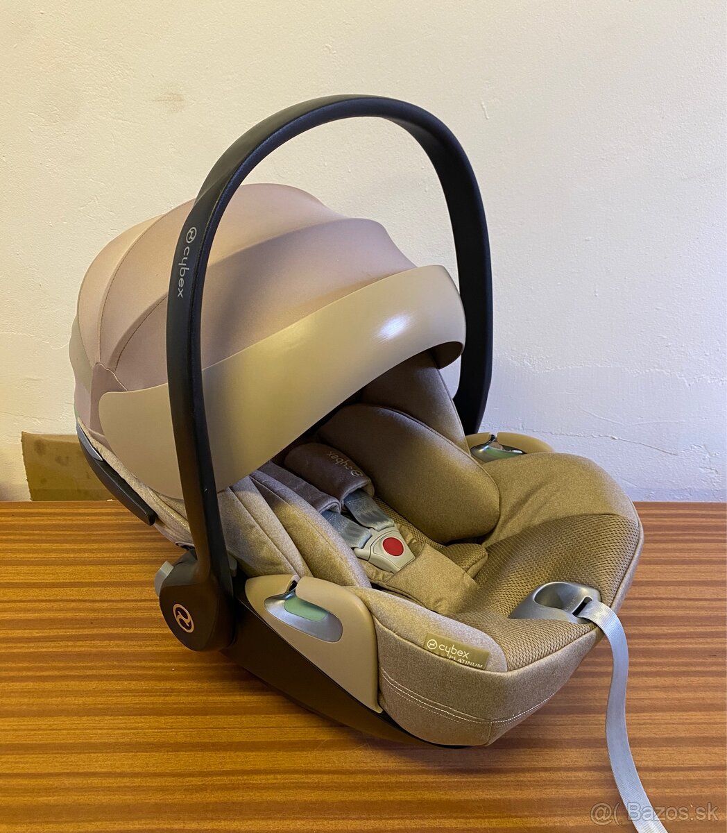 Autosedačka Cybex Cloud T i-Size Plus - Cozy Beige