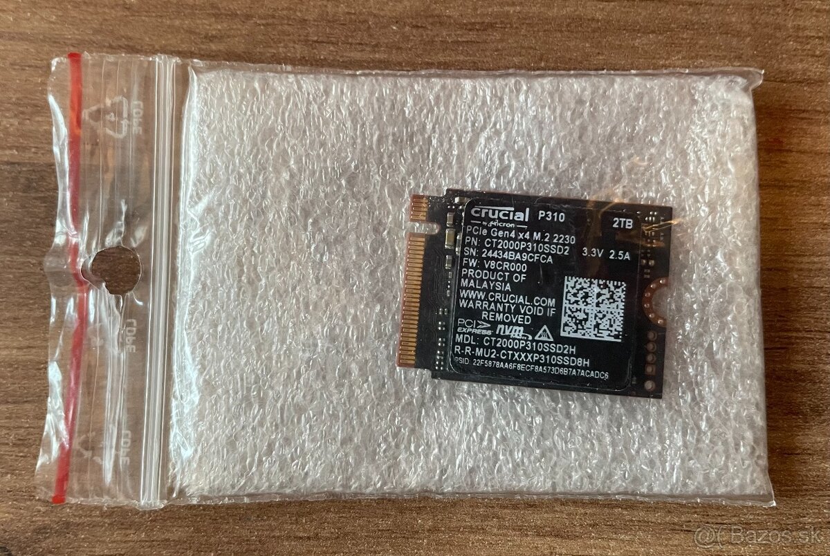 SSD Crucial P310 2230 2TB