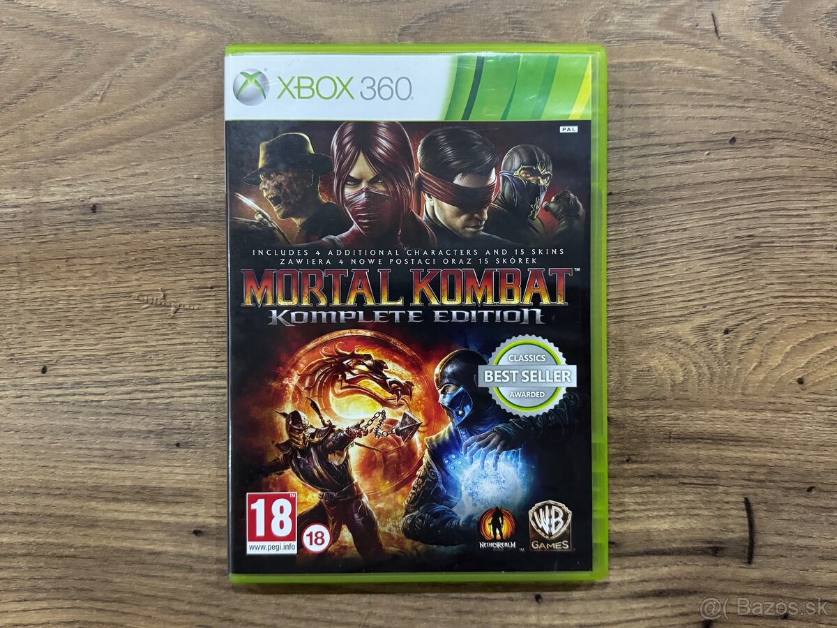 Hra XBOX 360 - Mortal Kombat Komplete Edition