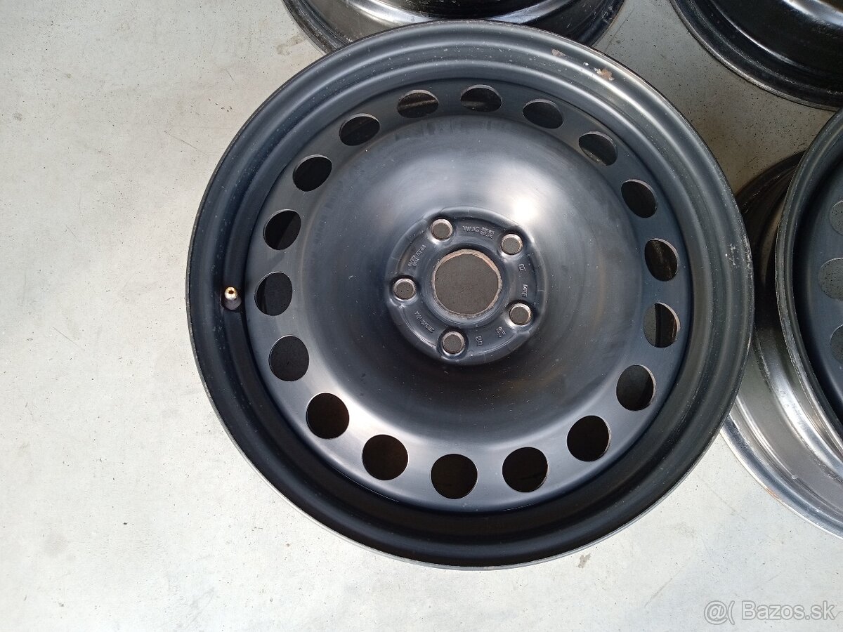 Predam DISKY 5x112 R17 6,5J ET38 ORIGINAL VOLKSWAGEN